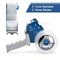 Pacific Mailer Packing Tape Dispenser Gun 2 Inch Tape Gun with Carton Packing Tape Lightweight Industrial Side Loading Dispenser Blue